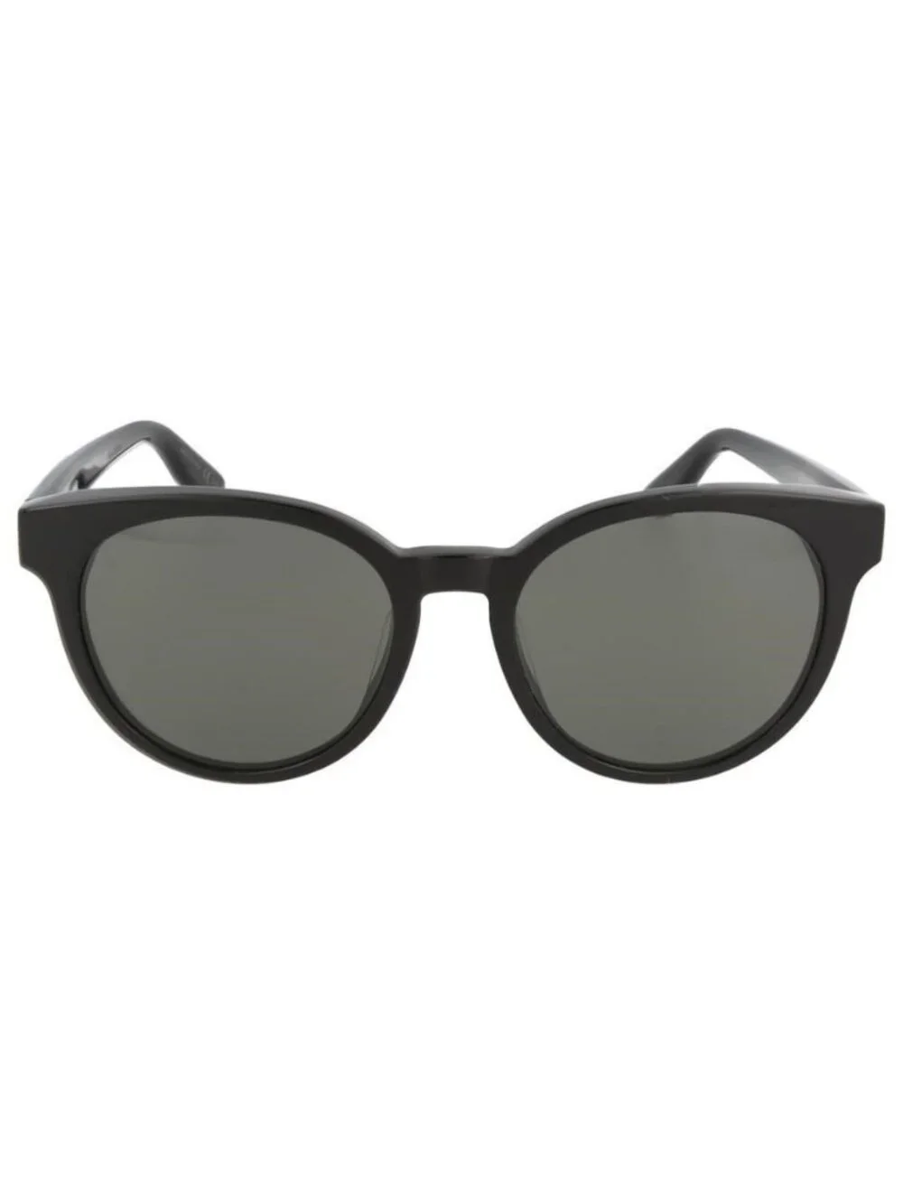 New Saint Laurent Unisex Round/Oval Shiny Black Fashion Designer Sunglasses